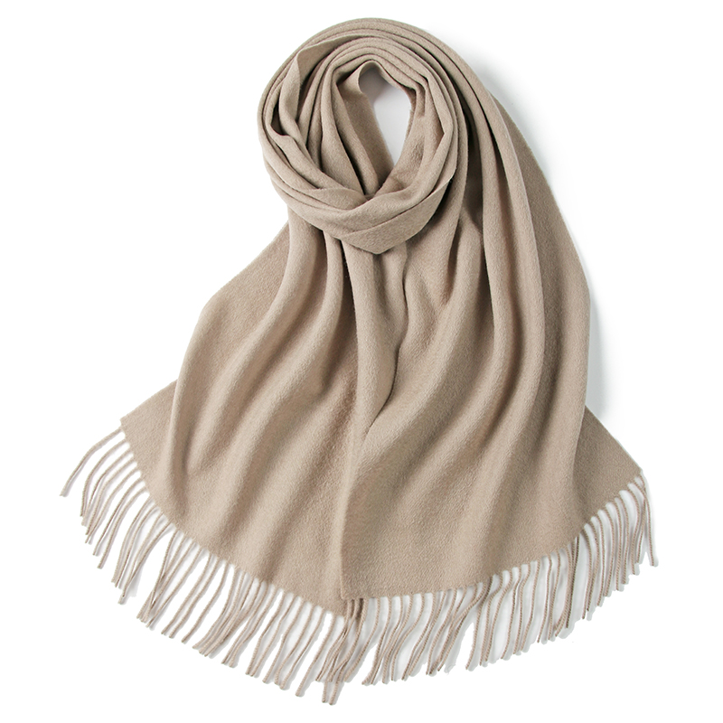 LONGMING – châle tricoté en laine mérinos pour femme et homme, 100%, nouvelle mode, classique, Plaid, solide, écharpe, silencieux, chaud, noué, hiver, automne