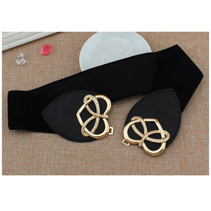 Ceinture élastique à taille large pour femme, ceinture commandée pour femme, ceinture Cinch, robe, manteau, accessoires vestisens, mode, 60x6cm, 1PC