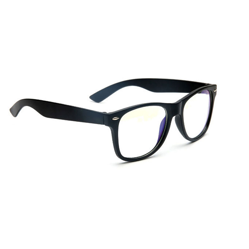 Lunettes de vue pour ordinateur pour homme et femme, monture transparente, revêtement bleu, antize, anti-UV