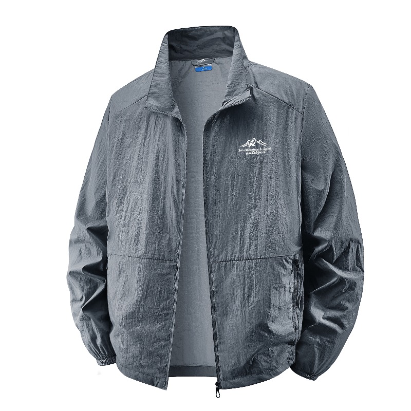 Vêtements de protection solaire pour hommes, coupe ample, résistants aux UV, confortables et respirants, à manches longues, pour l'été