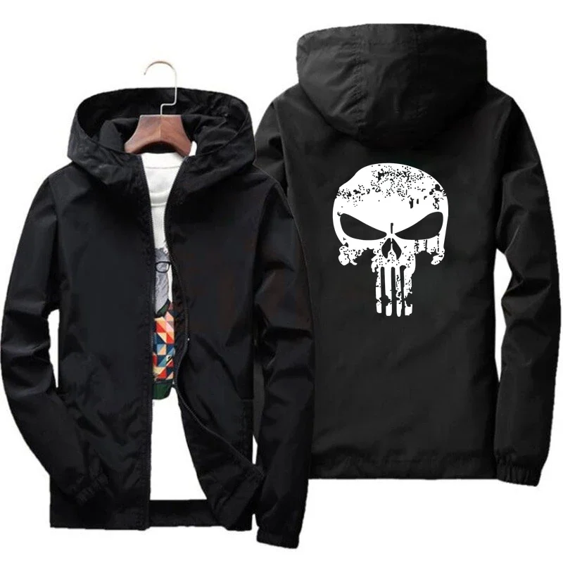 Veste à capuche décontractée pour printemps et été, coupe-vent ample, tendance et à la mode, coupe-vent de cyclisme en plein air imperméable