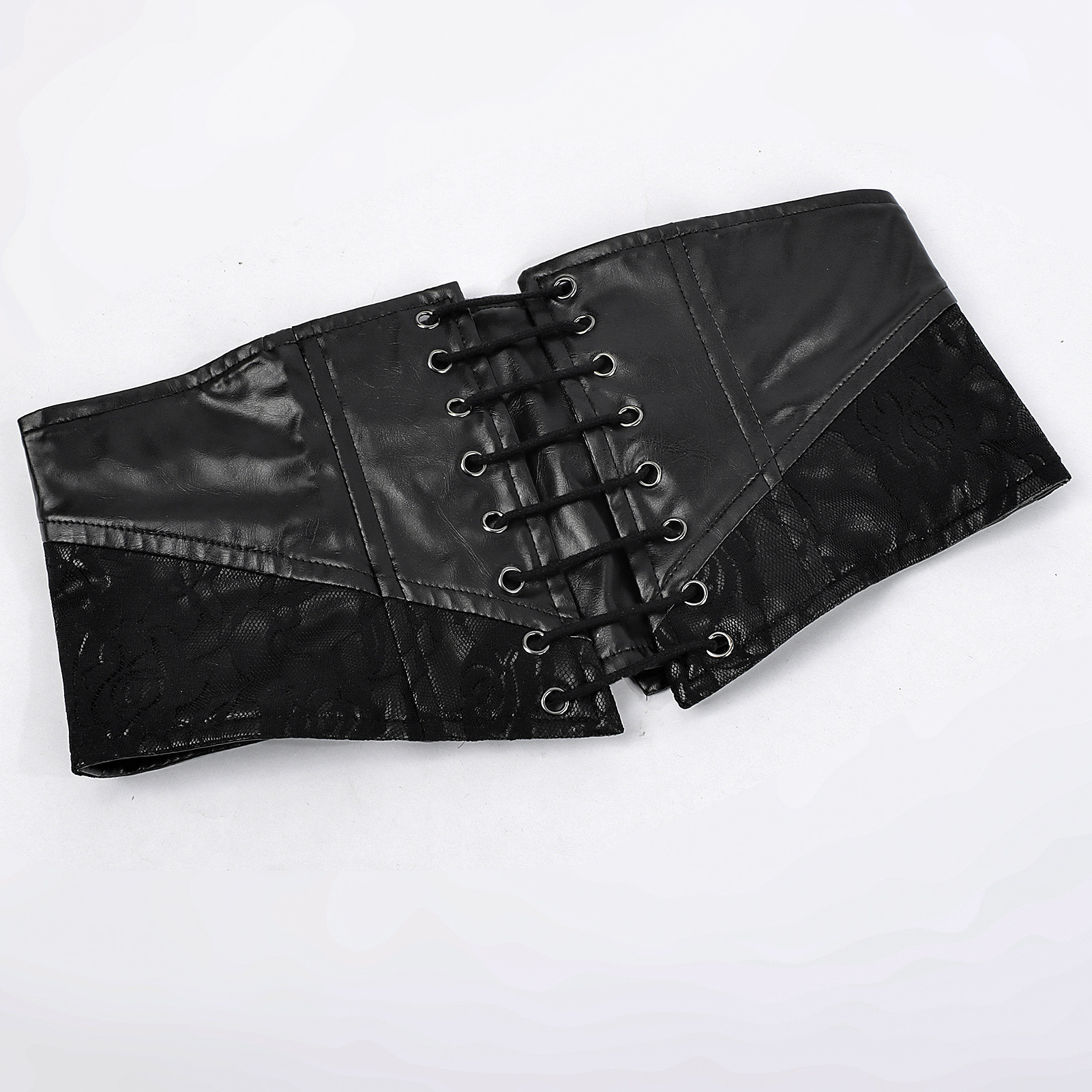 PUNK RAVE – Kimono japonais Punk foncé pour femmes, asymétrique, réglable, fête, Club, spectacle sur scène, robe de personnalité irrégulière