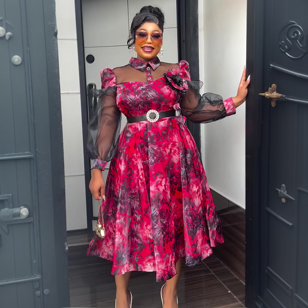Robes africaines élégantes pour femmes, nouvelle mode d'été, Robe imprimée, grande taille, turquie, musulmane, Robe longue de soirée de mariage, 2025