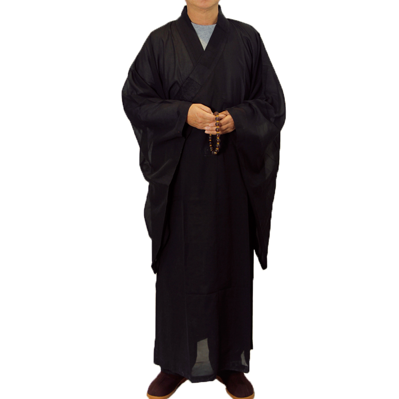 Robe bouddhiste Zen 5 couleurs, Robe de méditation du moine, uniforme d'entraînement du moine, ensemble de vêtements bouddhistes