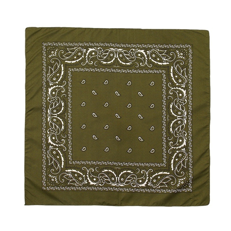Mode bohème imprimé Bandana bandes de cheveux pour femmes Turban bandeau carré écharpe mouchoir cheveux accessoires Bonnet Hijab