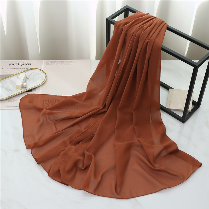 Écharpe longue en soie d'été pour femmes, grand châle, bandeau, design uni, hijab, étoles de plage, foulard féminin, écharpe, bandana
