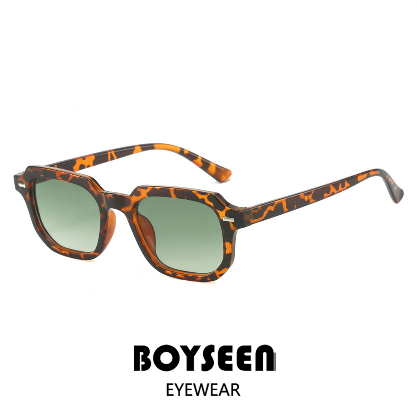 Lunettes de soleil à monture petite pour hommes, personnalisables avec verres correcteurs, lunettes de soleil bleues décontractées pour le voyage et la conduite