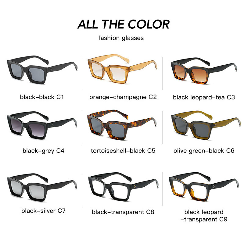 Lunettes de soleil carrées UV400 pour femmes, marque de luxe, Vintage, surdimensionnées, pour hommes, mode dames, grande monture, 2022