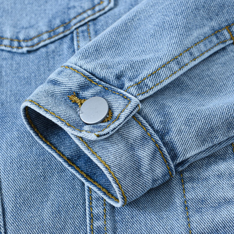 Veste en jean pour femmes NOUVEAU Manteau de printemps Vintage Veste en jean ample Vêtements d'extérieur Automne Chic Vestes pour femmes S-5XL