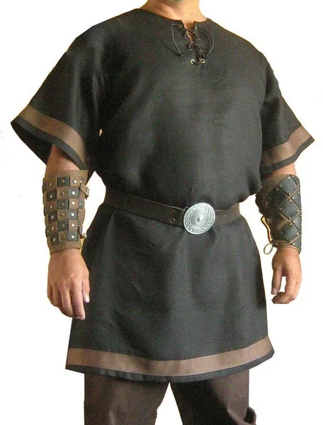 Costume de guerrier Viking Vintage, Vintage, Renaissance, tenue de chevalier Viking, Costume de LARP pour hommes adultes, tunique de Pirate de l'armée nordique