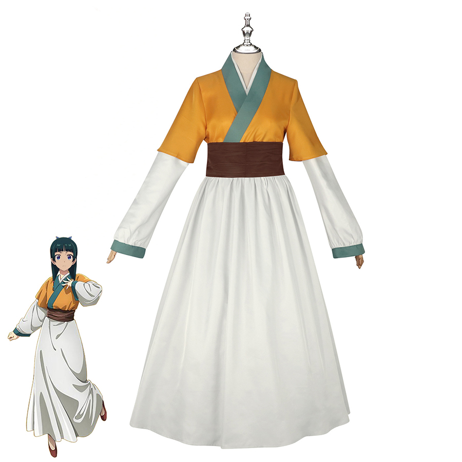 Maomao Cosplay Costume l'apothicaire journal saison 2 Anime Cosplay Maomao robe Kimono Costume Halloween tenue de fête pour les femmes