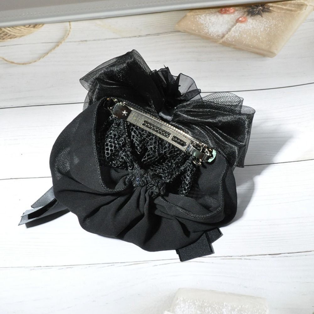 Filet à Cheveux Classique avec Nministériels d Papillon pour Femme et Fille, Accessoire de Mode, Filet à Cheveux de Travail en Dentelle, pour Infirmière, Banque