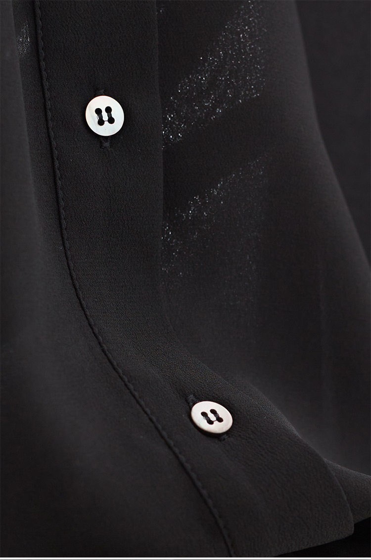Robe en soie lourde noire, Robe en soie de mûrier, Robe longue pour femme, Nouvelle collection été
