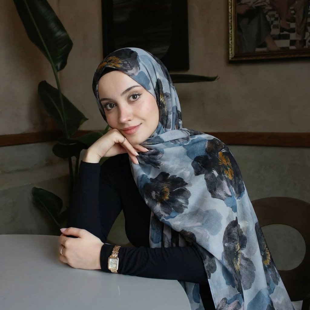 Nouveau Foulard Hijab en Voile de Coton Imprimé Floral pour Femme, Écharpe Musulmane Fine et Douce en Viscose, Turban Long, Voile et Étole pour la Tête
