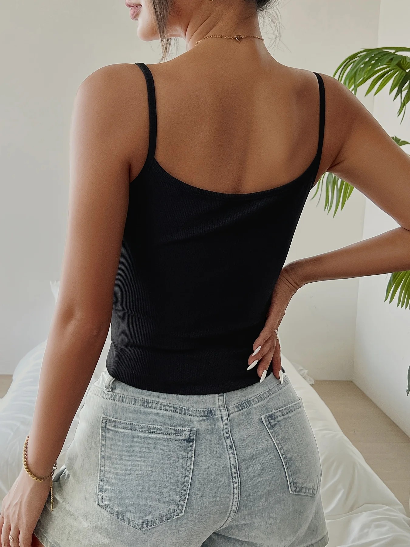 Hauts courts pour femmes Printemps et Été, Corset coréen à bretelles, Camisole sexy, Hauts corset Y2K ajustés, T-shirt basique décontracté