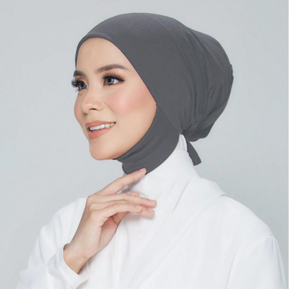 1/2/pièces casquette intérieure musulmane Hijab pour femmes solide sous-écharpe Hijab sous-capuchon écharpe Turban chapeau islamique musulman Hijabs prêt à porter