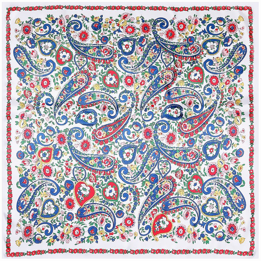 Écharpe en soie Maitong 90 cm, imprimé floral rétro, grand foulard carré pour femmes, tendance, protection solaire, polyvalent pour tous les âges