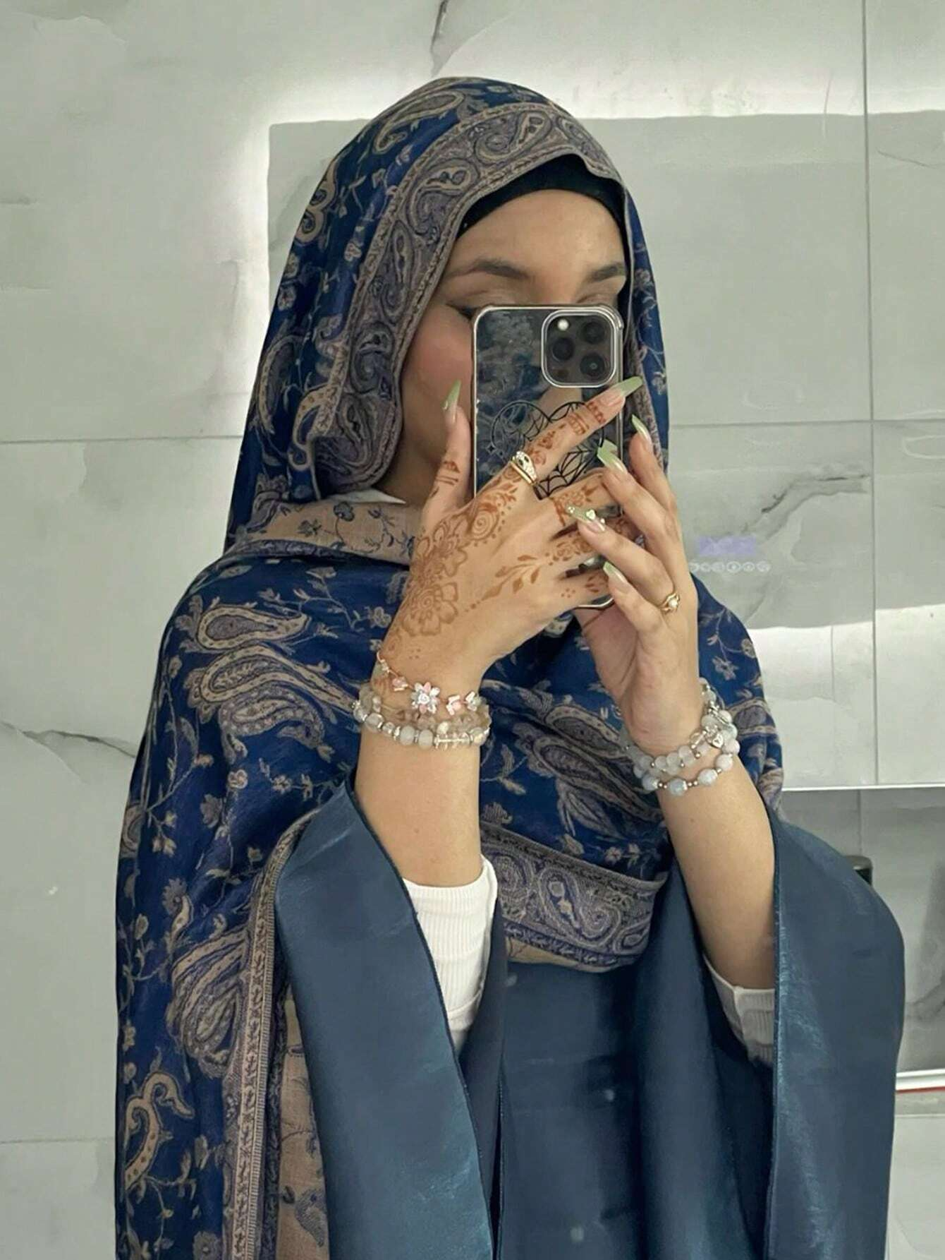 Bohême Pashmina Hijab écharpe longue musulmane cachemire châle femme Foulard doux Turban bandeau pour femmes bandeau marque de luxe