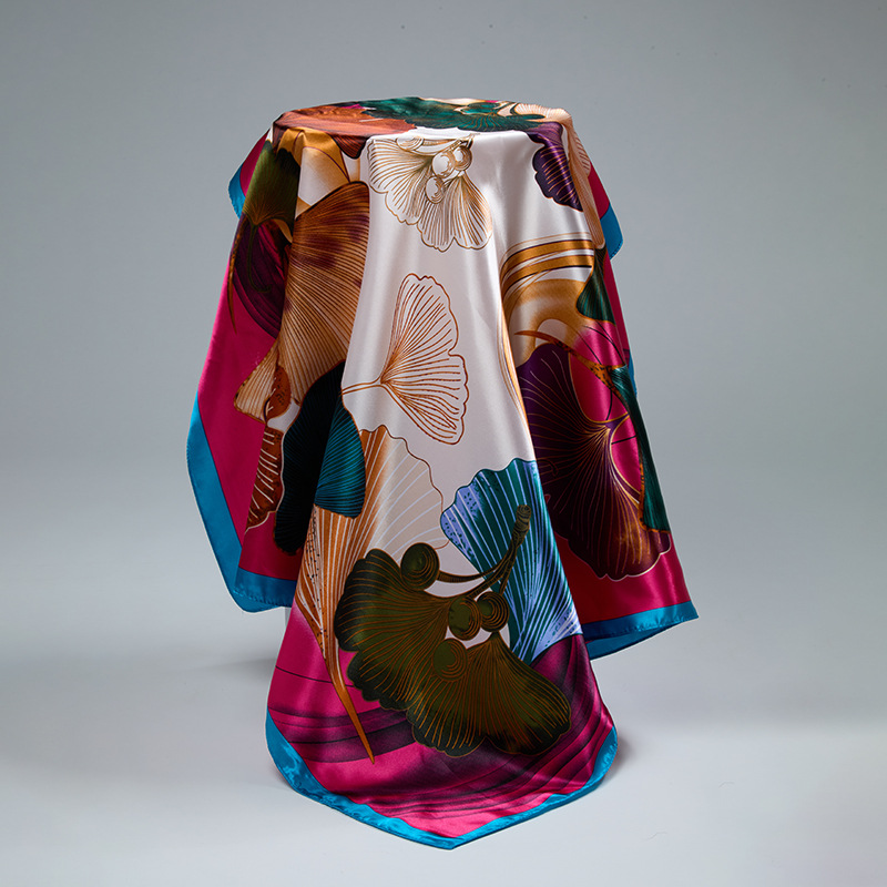 Foulard Turban en Satin pour Femme – Luxe et Élégance : Voile, Châle, Bandana, Ruban, Bandeau et Accessoires Cheveux