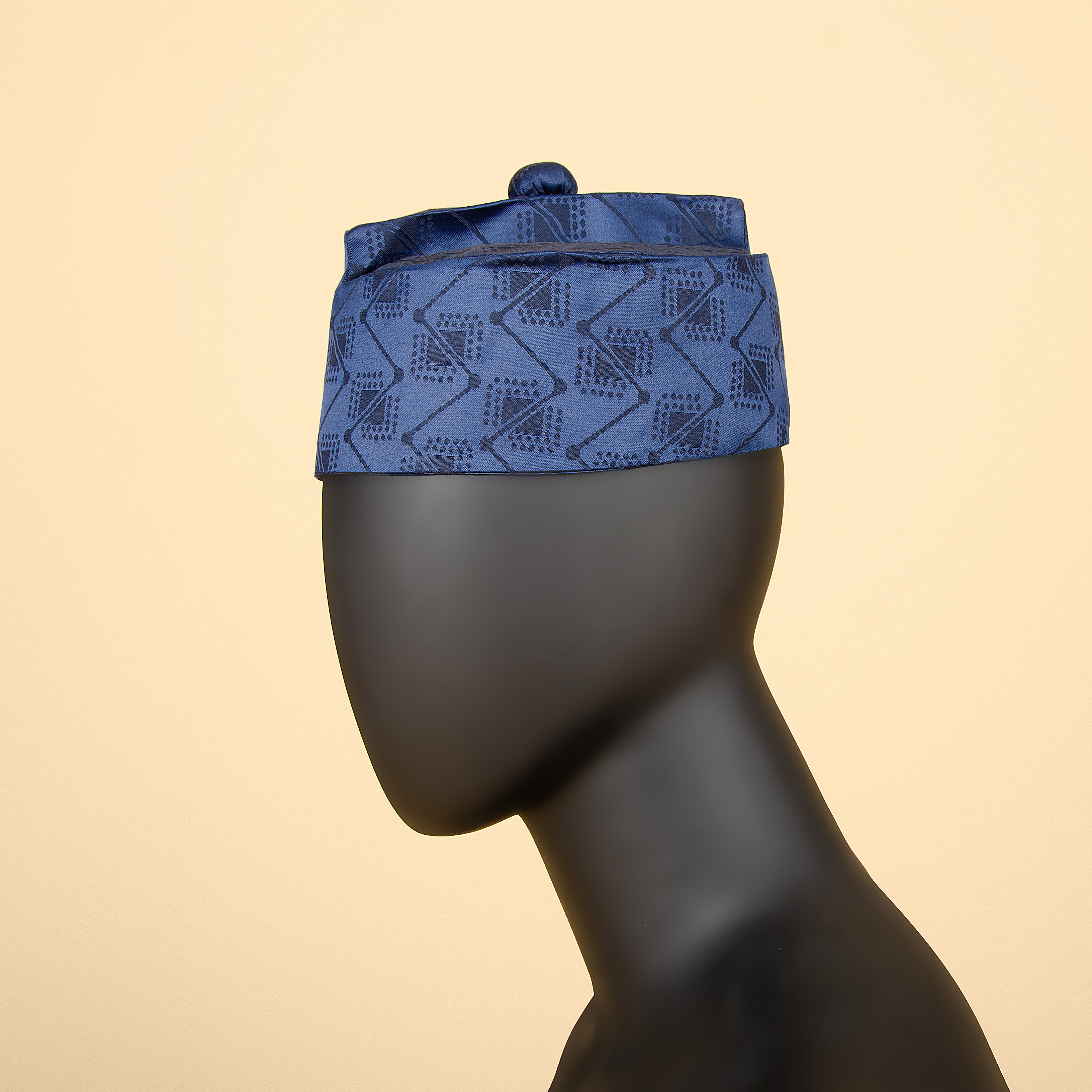 Aptx chapeau de prière africain musulman Islam kippa casquettes arabes Musulman Ramadan arabie Moslim Wrap Jacquard tissu chapeau T201713