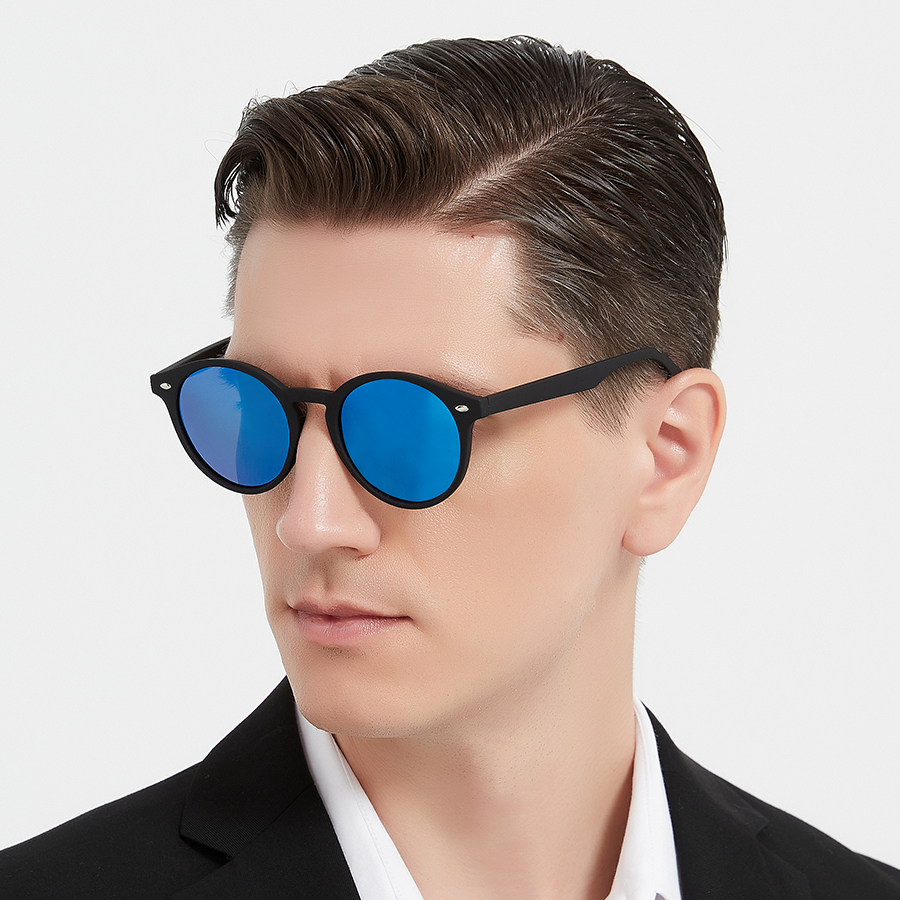 2-3 Pièces Lunettes de Soleil Ovales Vintage Tendance Homme Femme Pêche Conduite Marque de Luxe Designer Rétro