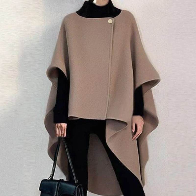Manteau ample pour femmes au début du printemps 2025, nouvelle veste en laine irrégulière au Design de Niche