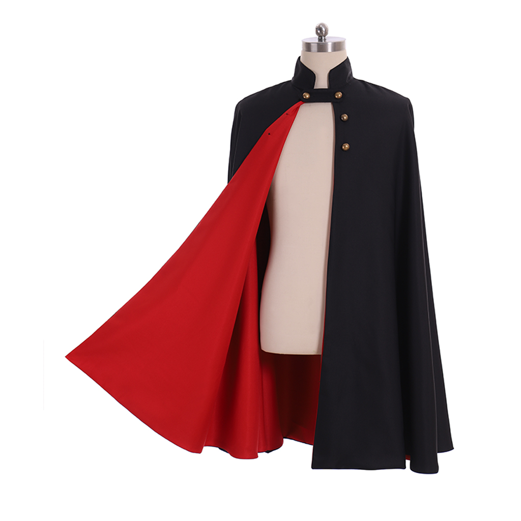 Anime Wirt Cosplay Costume Wirt Cape noire Wirt manteau Cape tenue pour unisexe adulte Halloween carnaval tenues de fête