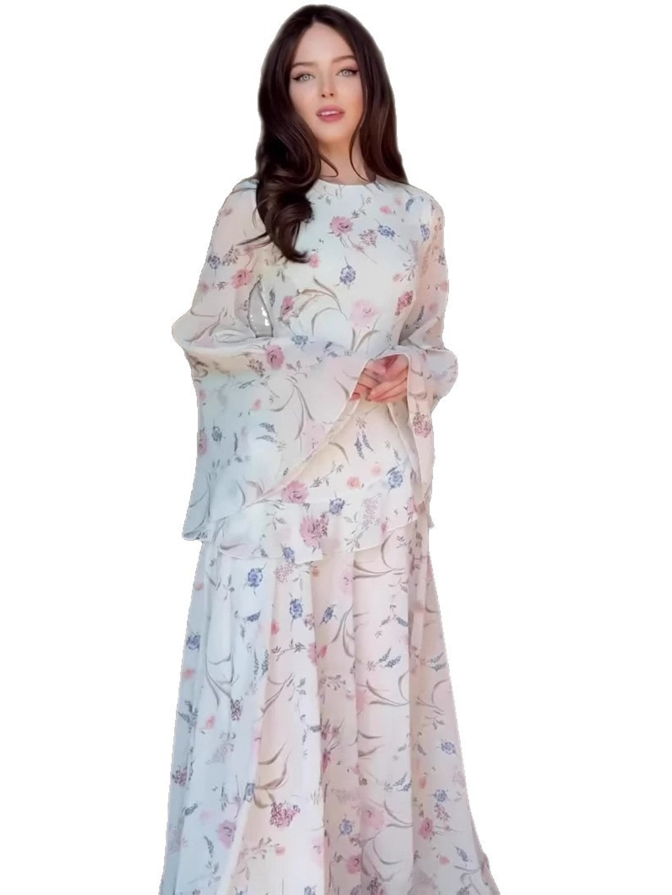 Eid femmes Robe Abaya musulman Ramadan Jalabiya fleur imprimé robes de soirée dubaï longue Robe maroc caftan robes Largos 2025