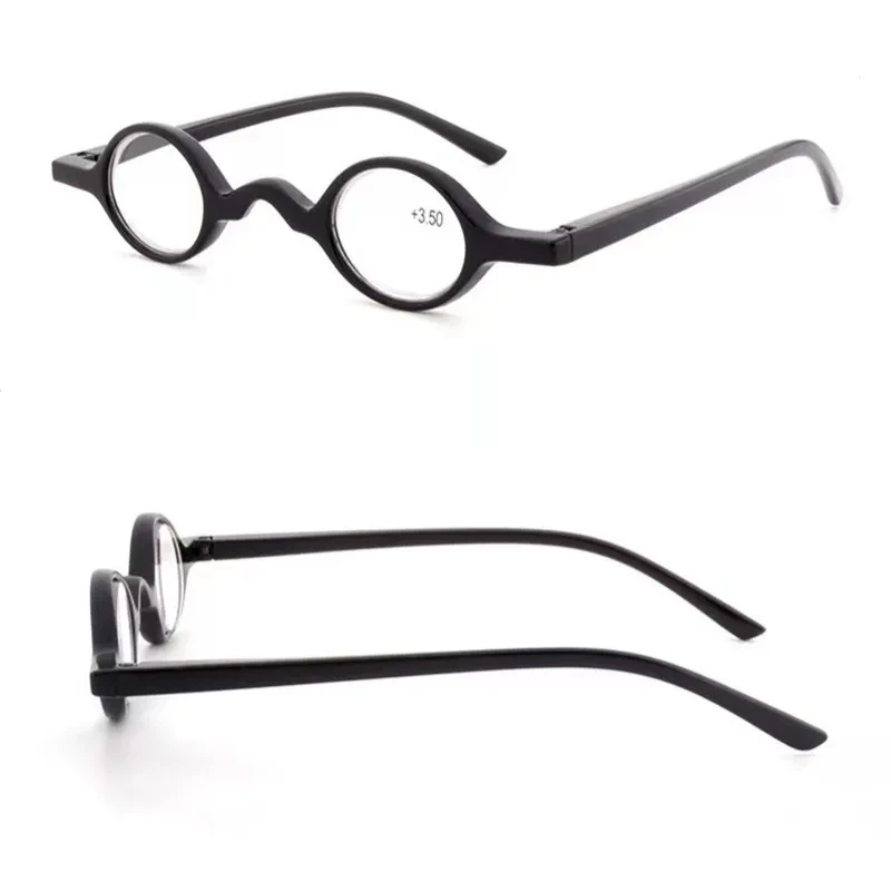 Petites lunettes de lecture rondes rétro de luxe pour hommes, lunettes anti-lumière bleue, lunettes d'hypermétropie vintage, lunettes de presbytie, haut de gamme