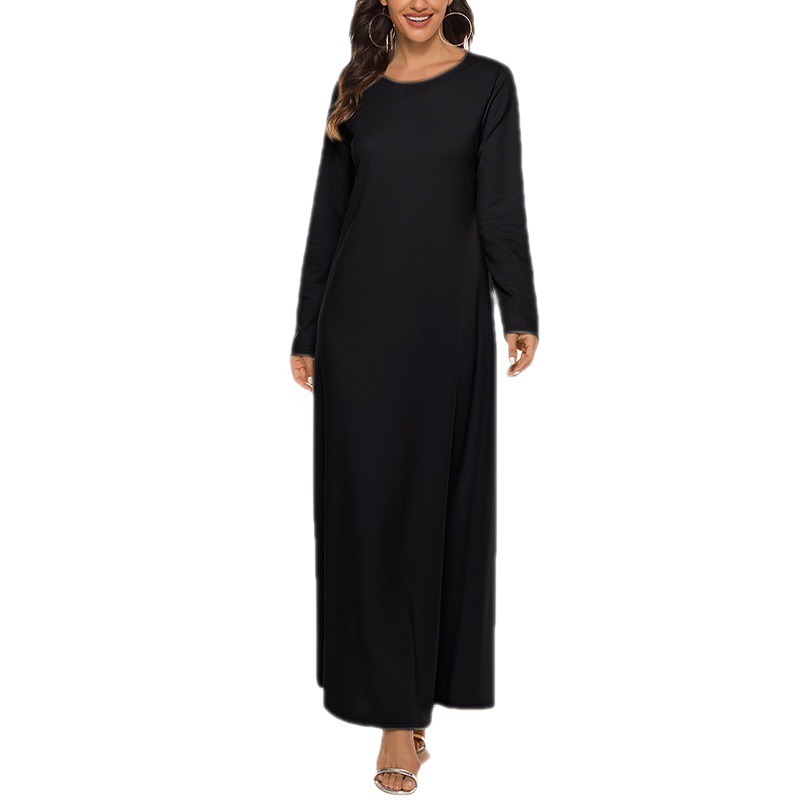 Abayas musulmanes décontractées pour femmes, Robe caftan, Robe marocaine, Eid Mubarak, Turquie, Dubaï, Mode adulte, 3 couleurs