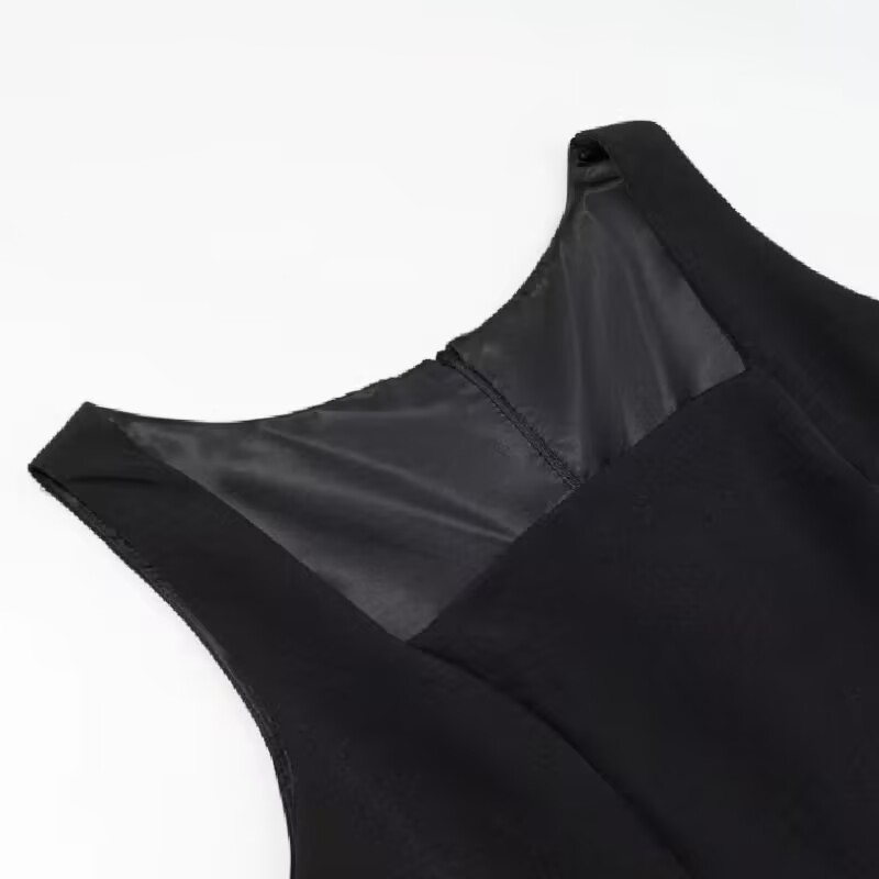 Ensemble deux pièces élégant pour femme : Manteau châle et haut, collection Printemps-Été 2026, coupe ajustée, couleur unie, tenue de soirée et mode professionnelle