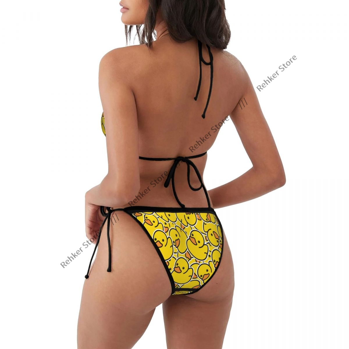 Maillot de bain deux pièces Sexy pour femmes, Bikini, canard, vêtements de plage