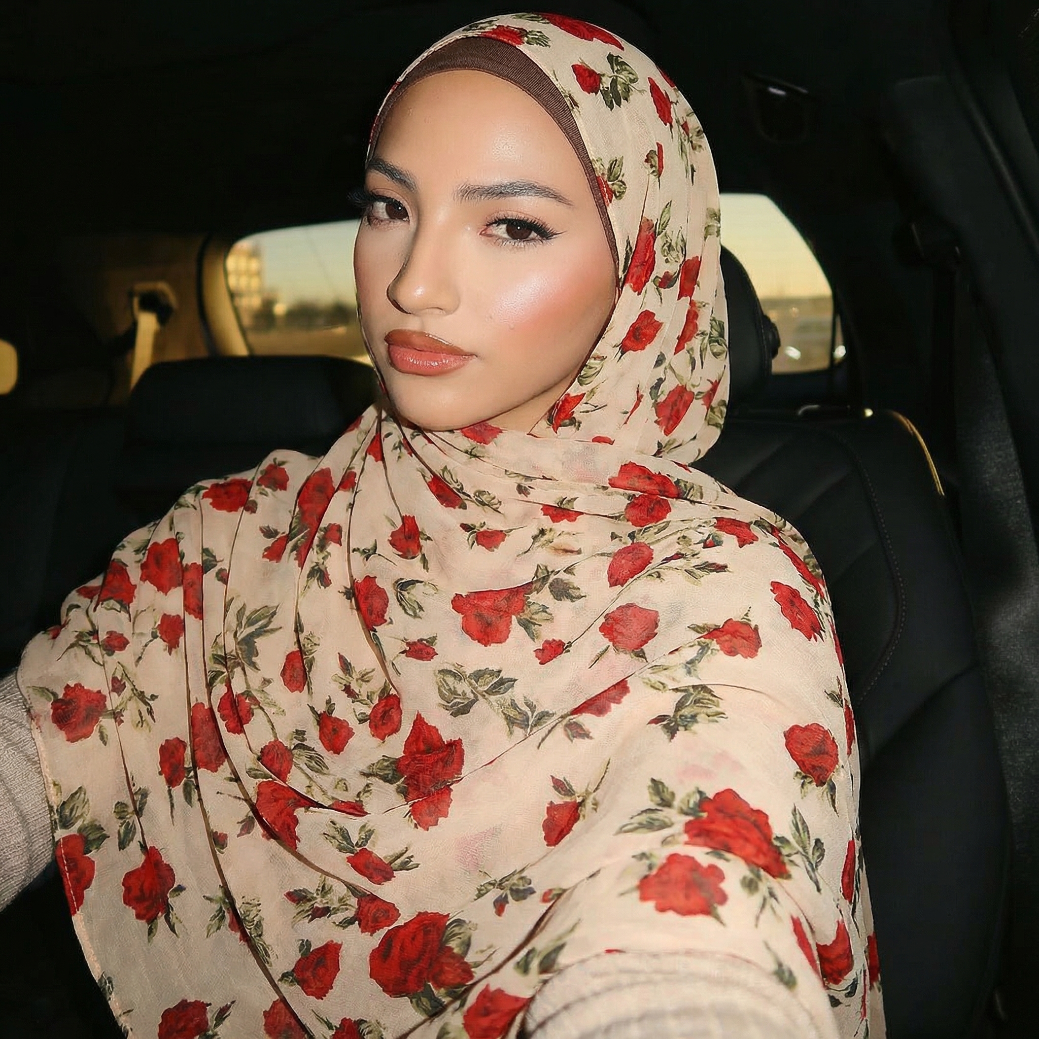 2026 Foulard Hijab en Jersey Imprimé, Châle, Voile, Turban, Écharpe pour Femme Musulmane, Islamique, Arabe