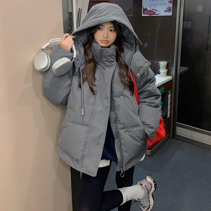 Veste rembourrée en coton chaud pour femme, parkas d'hiver pour femme, conception de fouet, manteau confortable pour femme, mode tempérament, 2024
