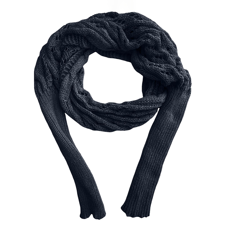 Écharpe avec manches pour femmes, châle enveloppant, câble tricoté au Crochet, écharpe multifonctionnelle, pulls avec manches