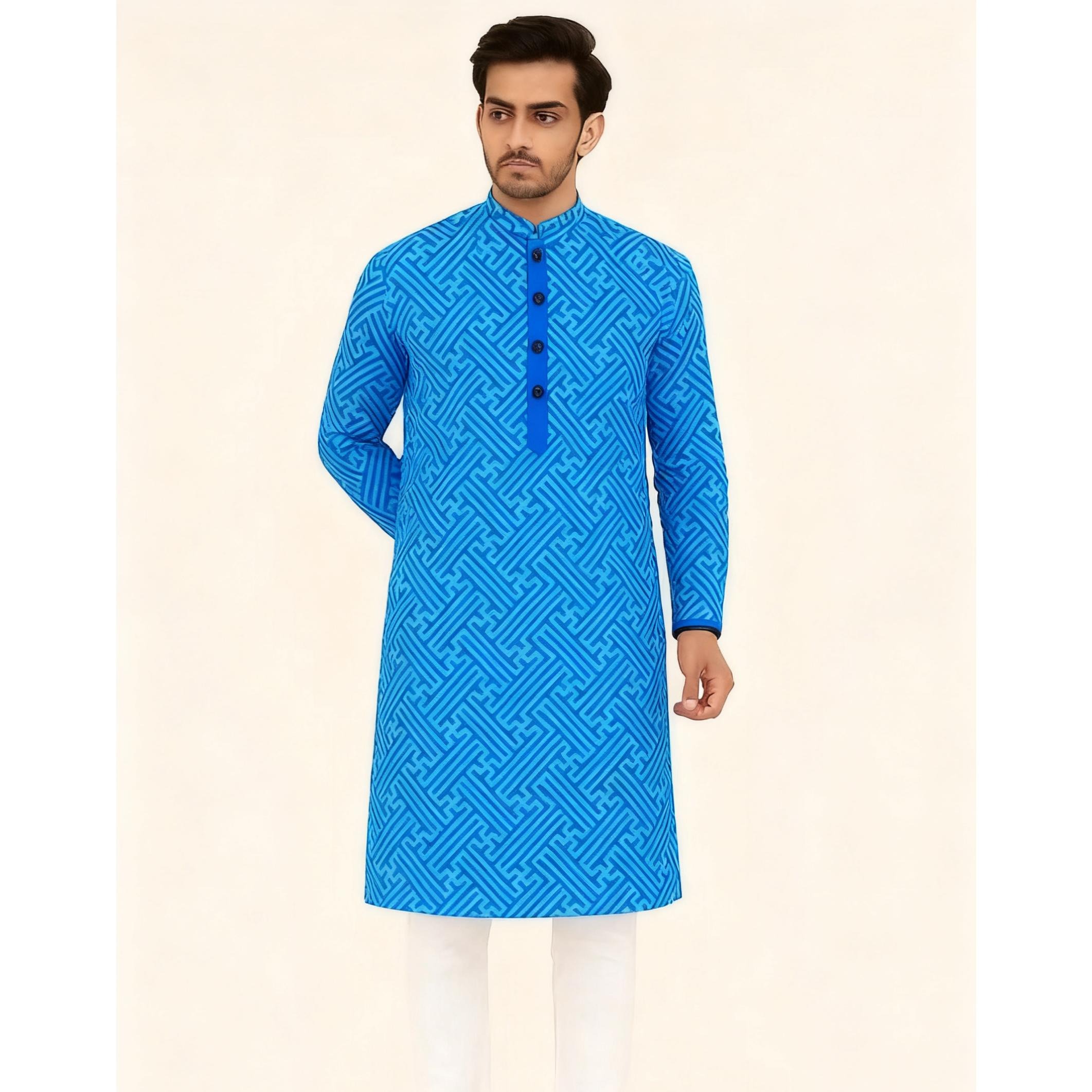 Caftan musulman dubaï pour hommes, Robe à manches longues, Style ethnique, col montant, vêtements arabes, style National du moyen-orient, 2026