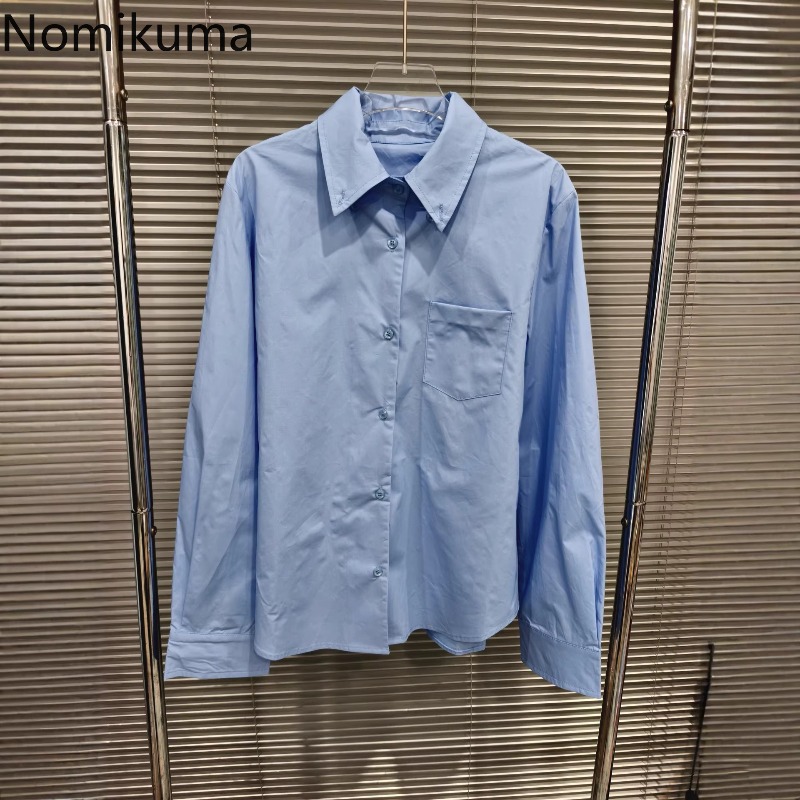 2026 Blouses pour femmes tendance, hauts élégants à manches longues, chemises décontractées style preppy, chemisiers chics décontractés