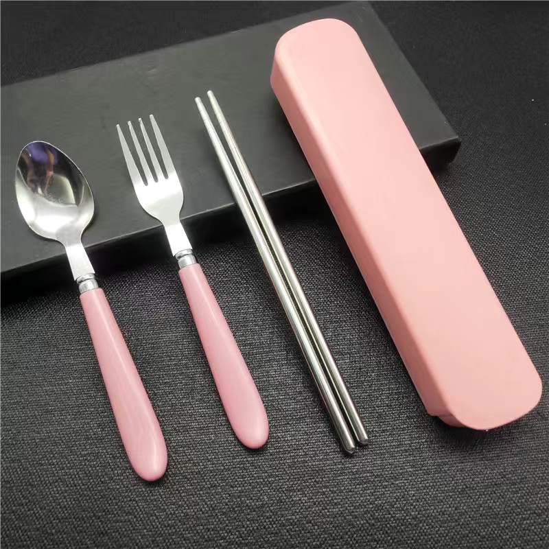 Ensemble de couverts 3 pièces pour enfants, couverts en acier inoxydable pour tout-petits, nourriture de dessin animé, cuillères et fourchettes d'alimentation