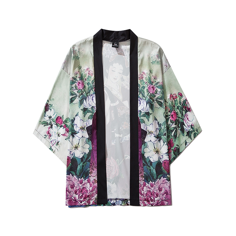 Bebovizi-Kimonos traditionnels College pour hommes et femmes, vêtements de plage décontractés, style asiatique japonais, mode masculine, 2020