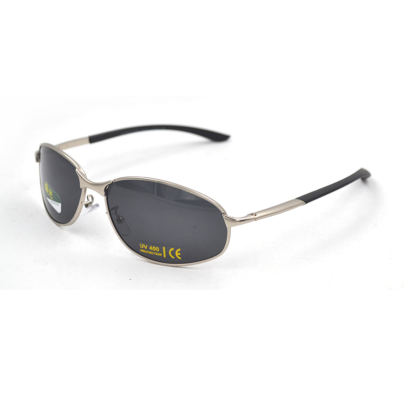 Nouveau UV400 lunettes de soleil polarisées pour femmes hommes cadre en métal Sport nuances lunettes de soleil voyage conduite lunettes de soleil gris/marron lentille L3