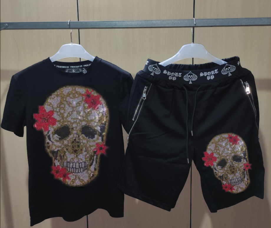 Ensemble de survêtement pour hommes, vêtements de créateur, survêtement à manches courtes pour hommes, tenue décontractée pour hommes