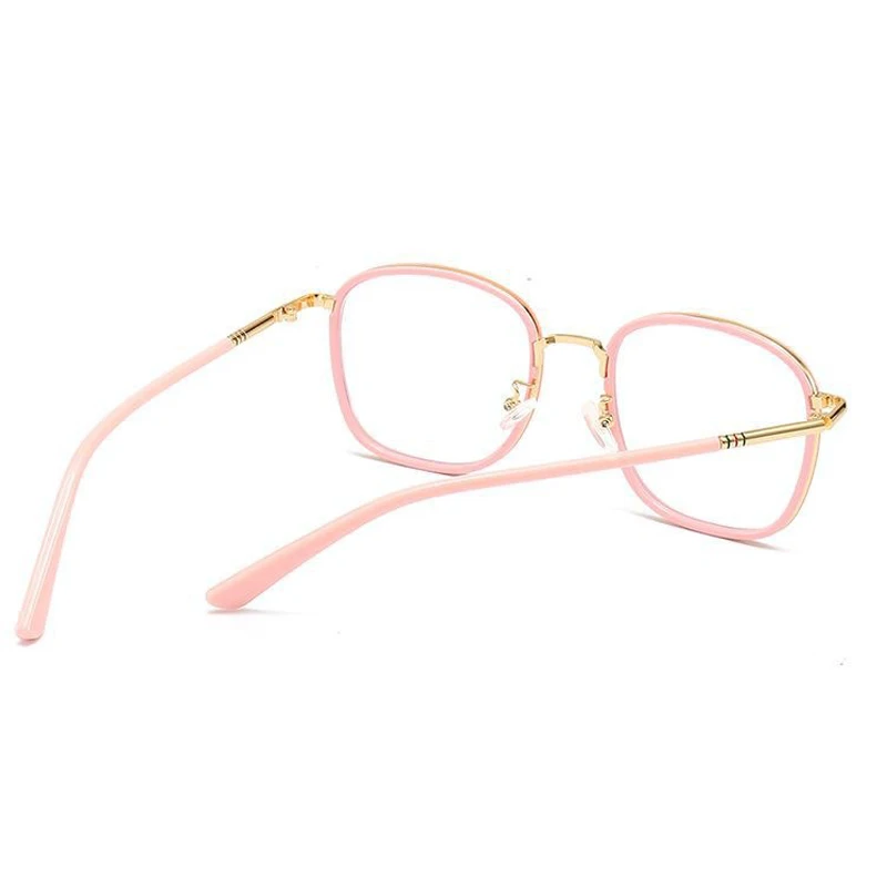Lunettes de lecture surdimensionnées pour femmes, unisexe, mode carrée, blocage de la lumière bleue, presbytie, luxe rétro, vue lointaine