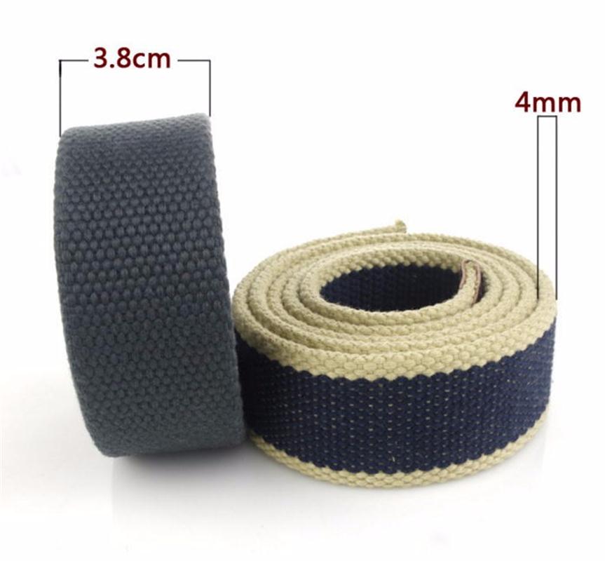 Mode Hommes Toile Ceinture De Luxe Boucle En Métal Jeans Ceintures pour Hommes Ceinture Armée Militaire Tactique Ceintures Mâle Sangle Noir