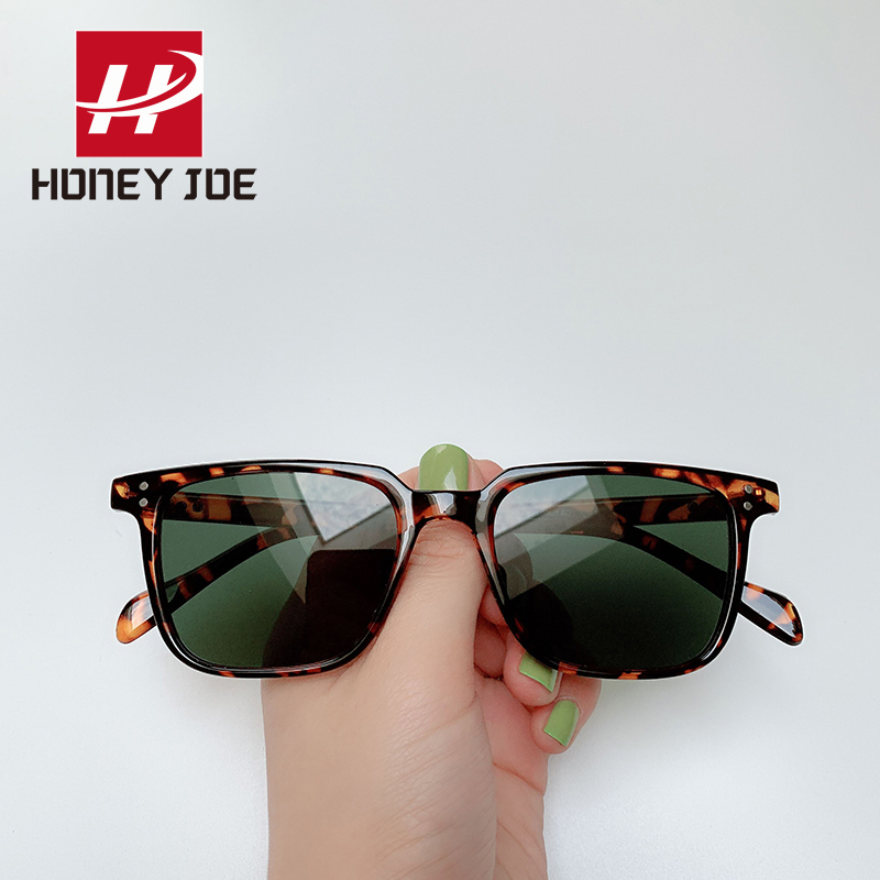 Lunettes de soleil carrées vintage de luxe pour hommes et femmes, lunettes de soleil de marque de créateur, haute qualité, UV400, classiques, pour la conduite, les voyages, le camping, la plage