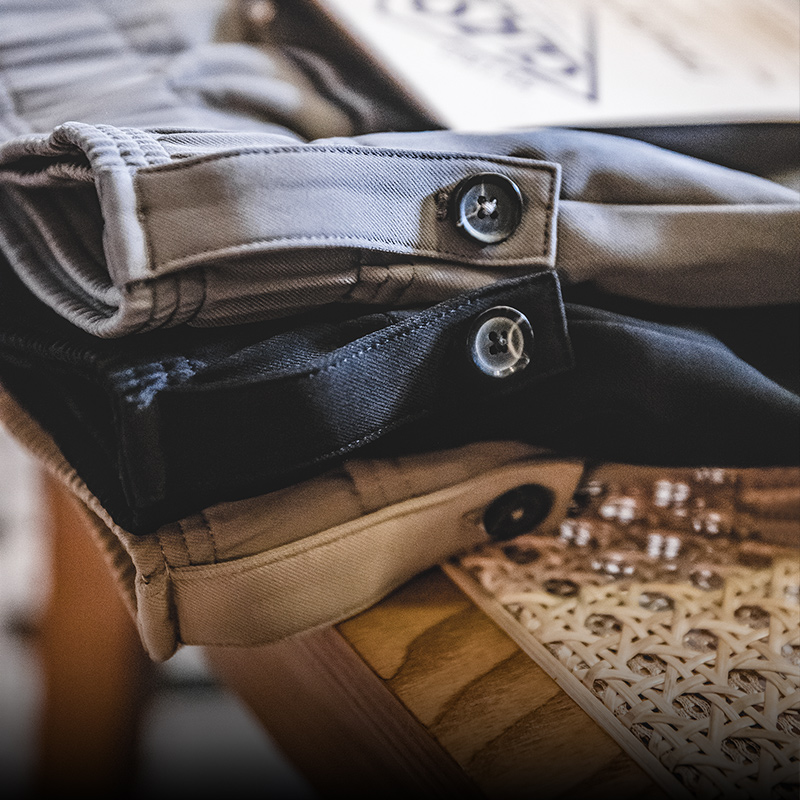 Maden Pantalon de costume drapé conique pour homme, couleur unie, jambe droite, sans plis, taille élastique, pour l'été et l'automne