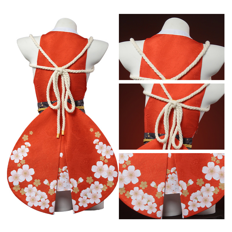 Costume de cosplay Mai Shiranui, jeu Mortal Kombat, vêtements de déguisement pour femmes, tenues de jeu de rôle, costumes de fête d'Halloween, carnaval, fantaisie
