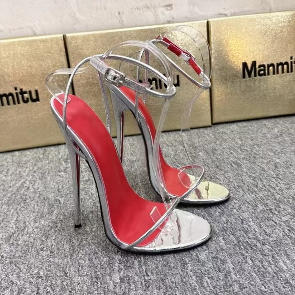 Sandales à talons hauts de 12/14 cm, chaussures sexy à lanières rondes pour club de nuit/fête d'été, bout ouvert, or, blanc, argent, noir, couleurs personnalisées