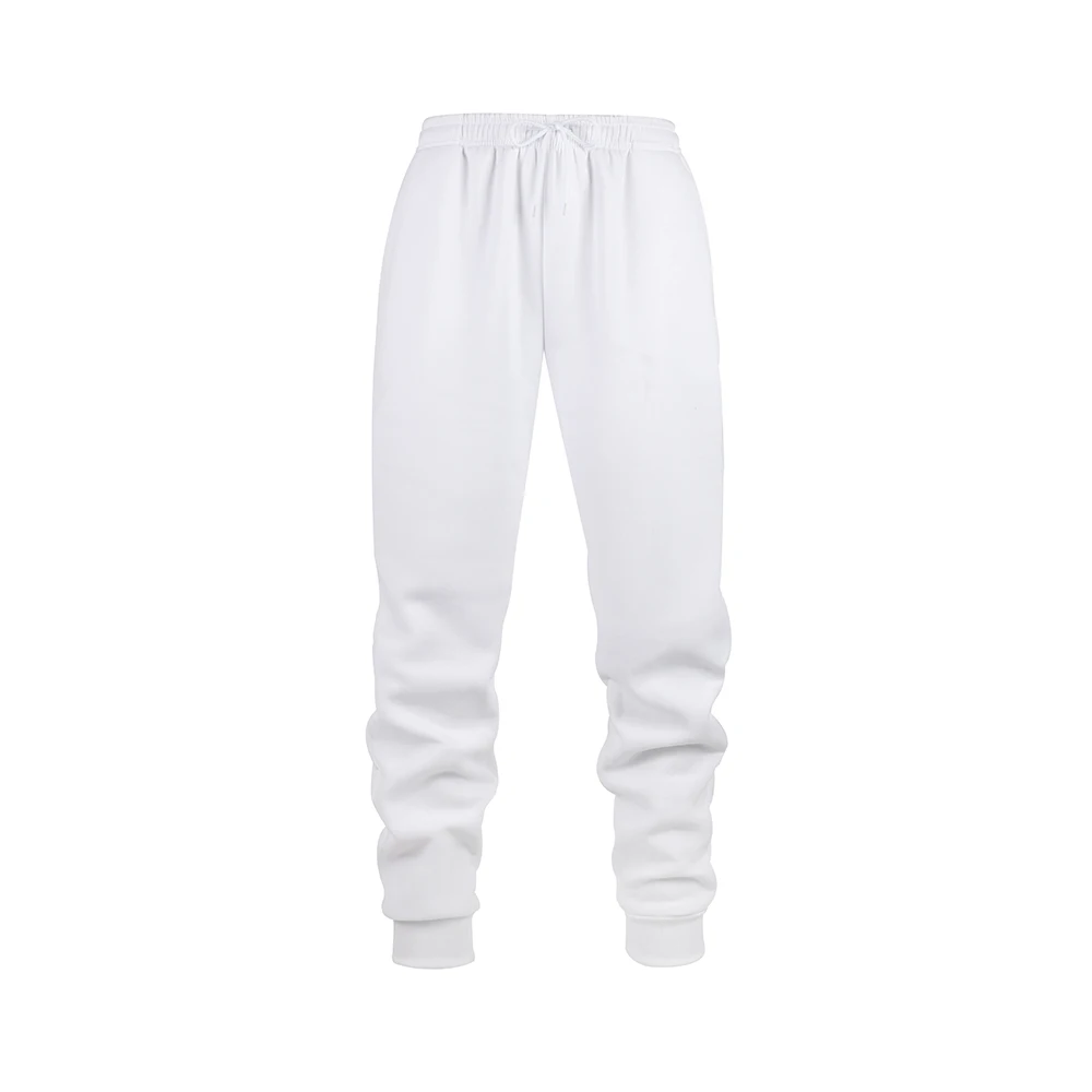 Gym pour hommes - Pantalons de jogging prêts Pantalons de survêtement de couleur unie Idéal pour les entraînements d'automne et d'hiver