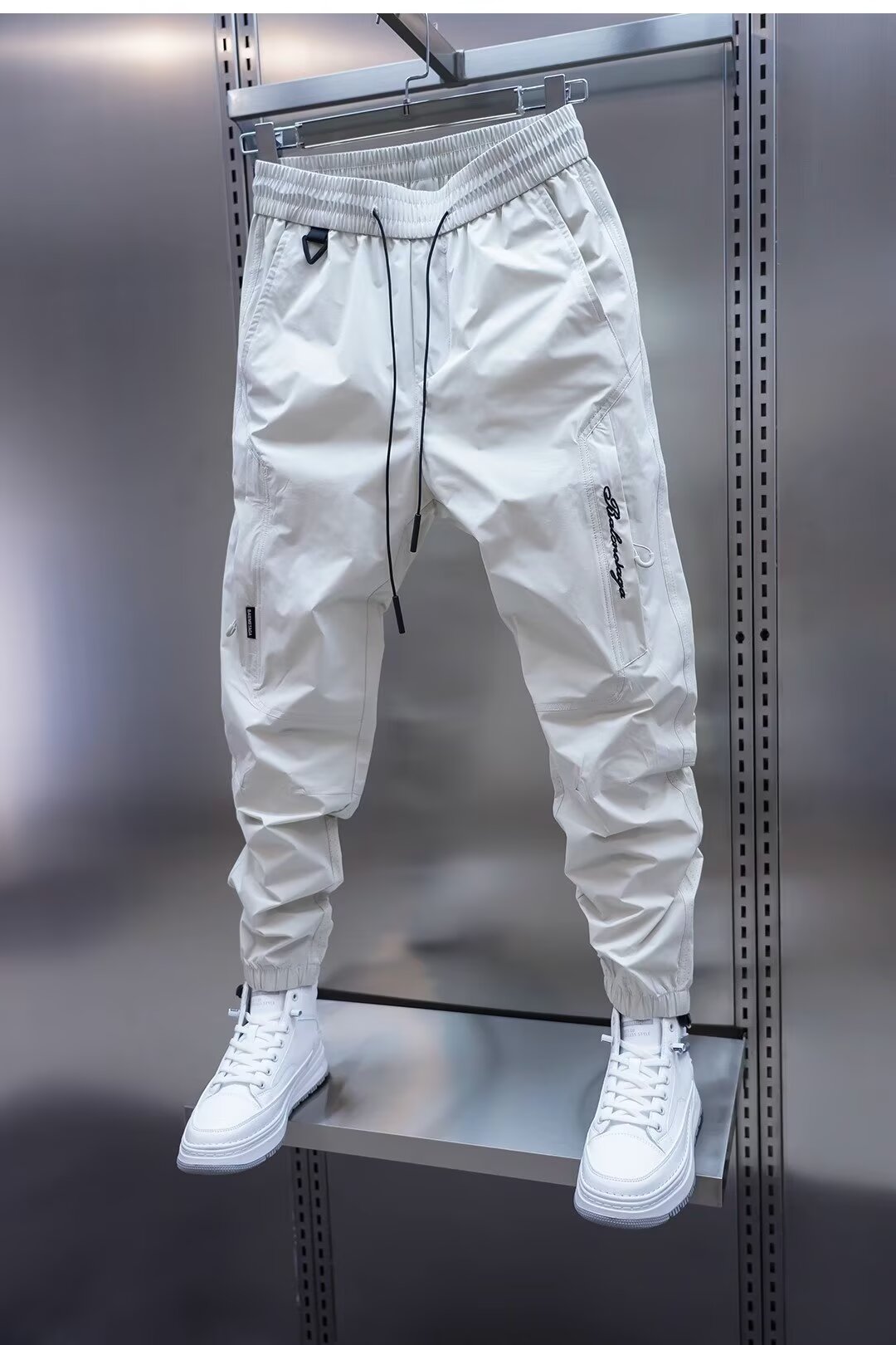 Pantalon Cargo de jogging à séchage rapide pour hommes, Streetwear Hip Hop, sarouel, Harajuku, décontracté, mode y2k