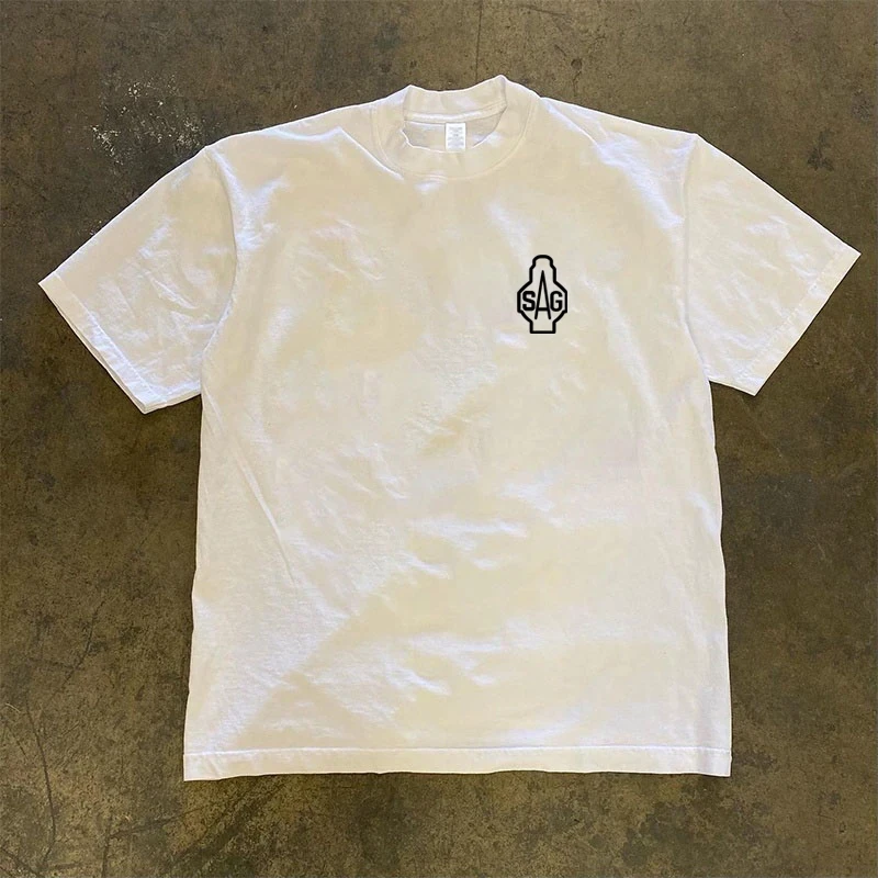 Graphique pour hommes en SAG MK3 T-Shirt 100% coton évacuant la transpiration respirant haute qualité T-Shirt décontracté pour les passionnés militaires
